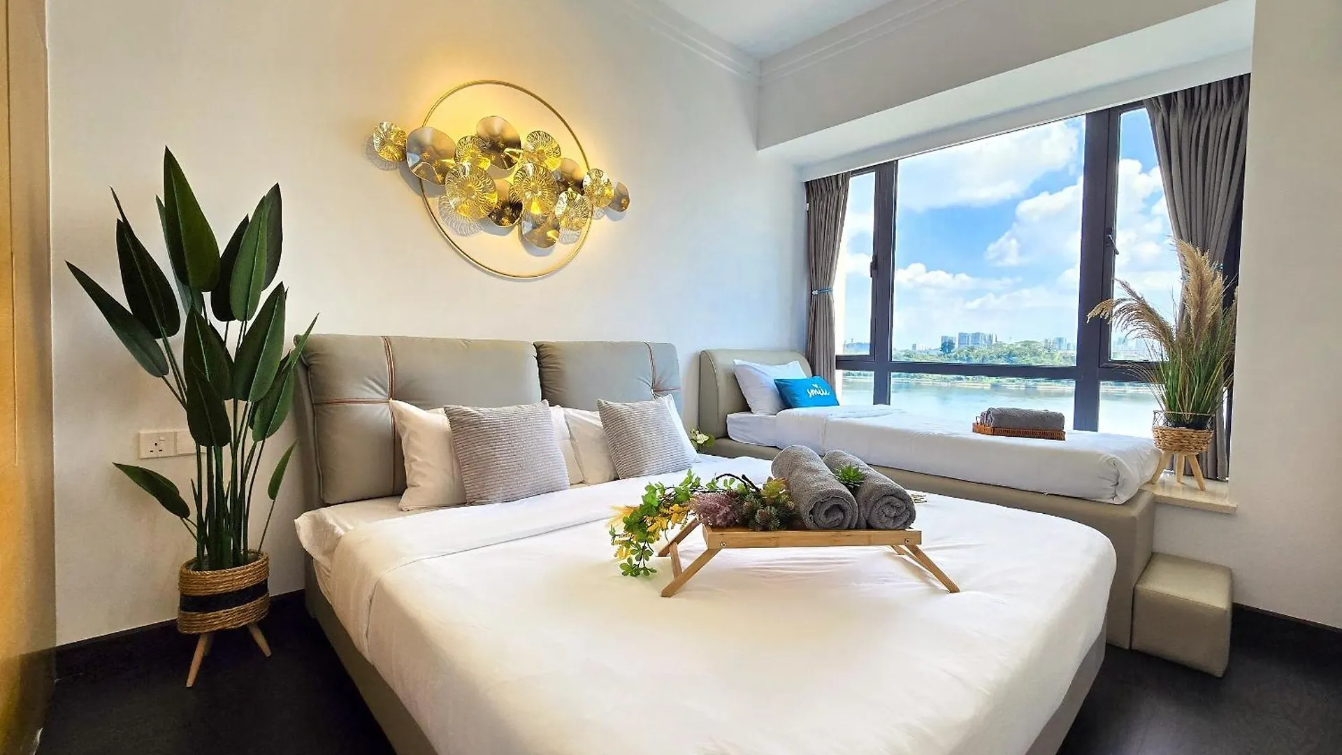 Ferienwohnung Full Seaview 3Br Johor Bahru Ciq 9-10 Pax Apartment