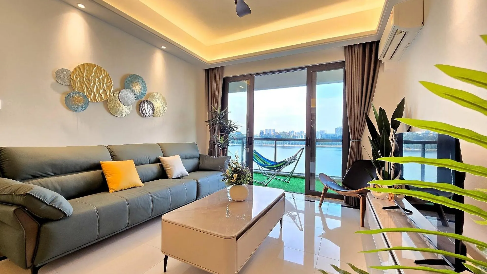 Apartment Ferienwohnung Full Seaview 3Br Johor Bahru Ciq 9-10 Pax
