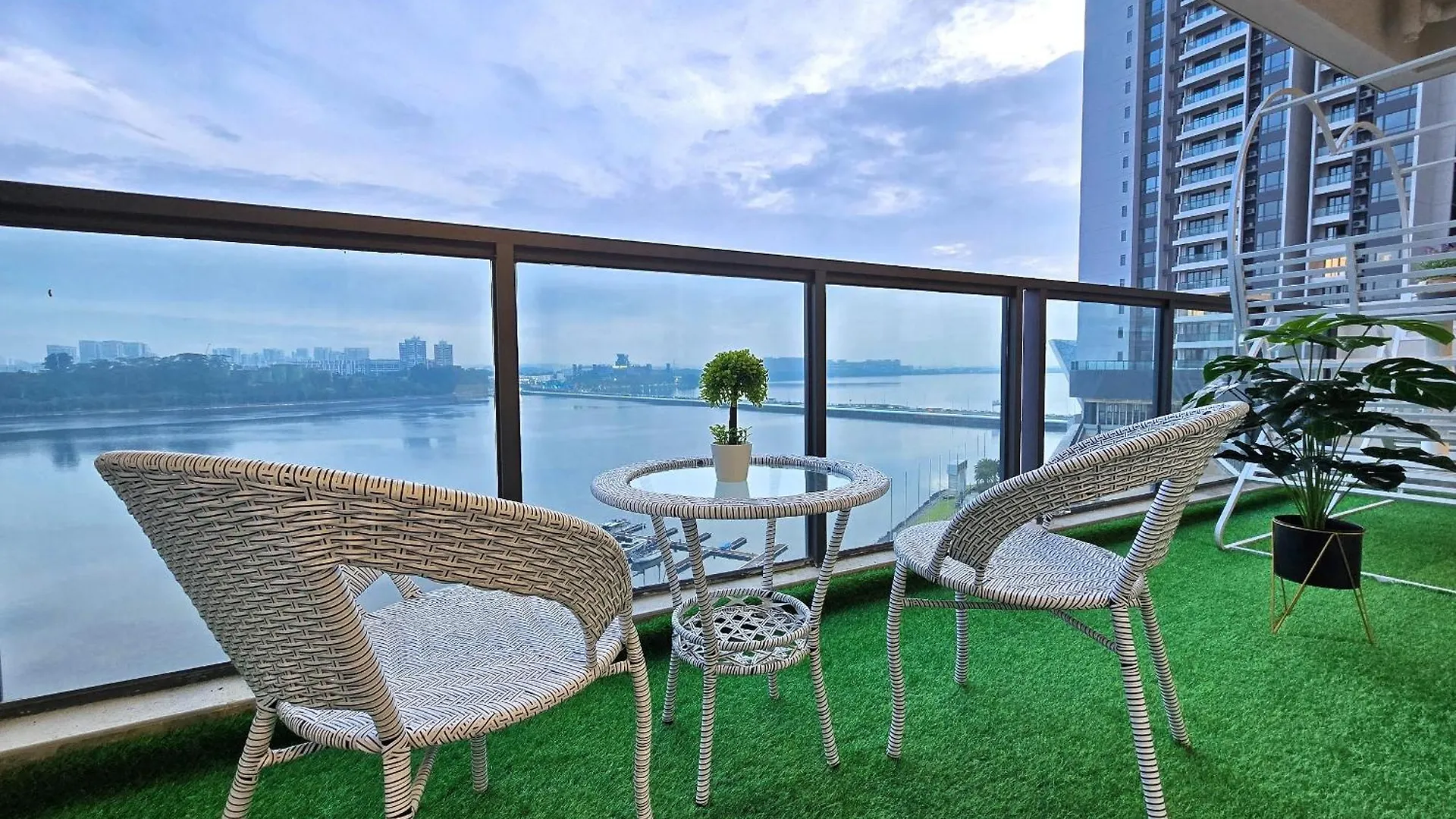 Ferienwohnung Full Seaview 3Br Johor Bahru Ciq 9-10 Pax Apartment