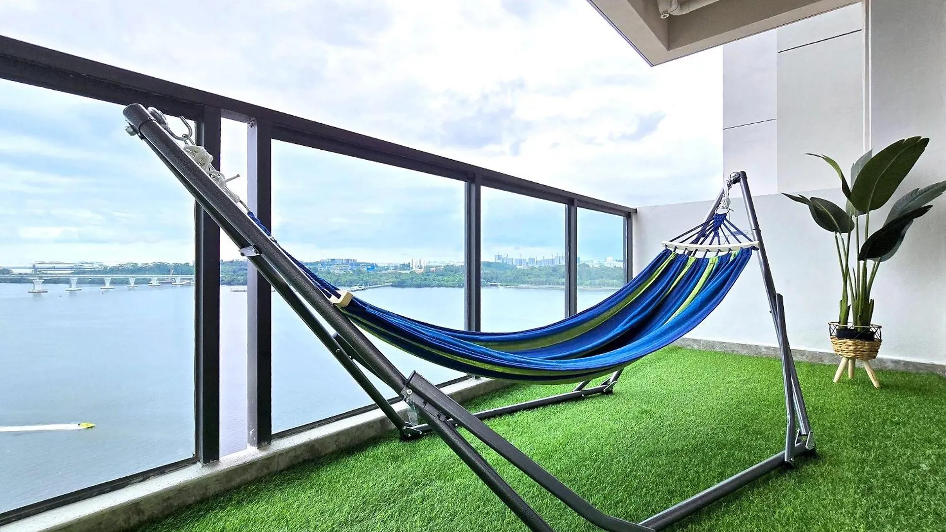 Apartment Ferienwohnung Full Seaview 3Br Johor Bahru Ciq 9-10 Pax